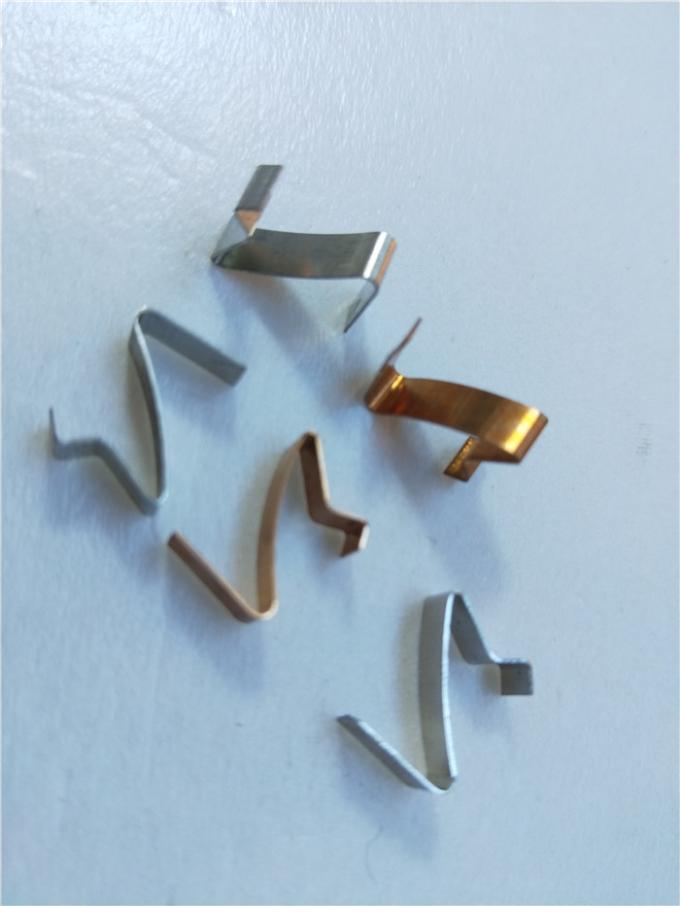 急なボタンVの形のバネ クリップの部品を押すディーゼルを曲げる高精度の薄板金 1