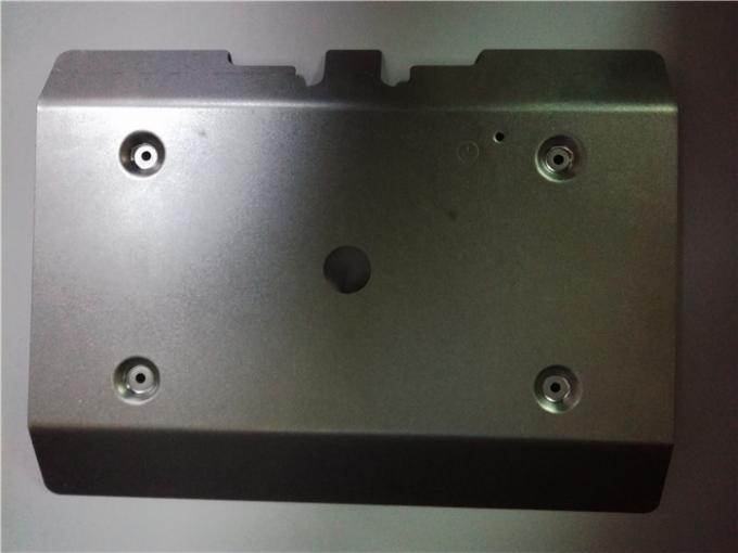 押しているステンレス鋼プログレッシブ・メタル型の器械の箱を押す金属 0